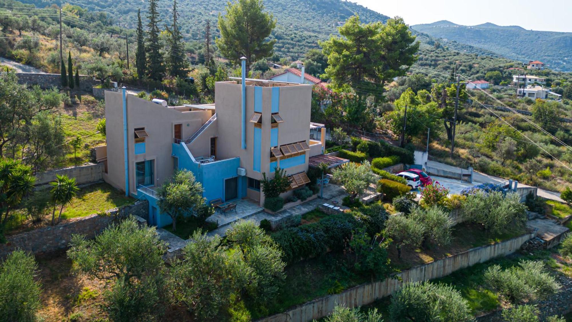 Mani Tower Villa Akrogiali Dış mekan fotoğraf