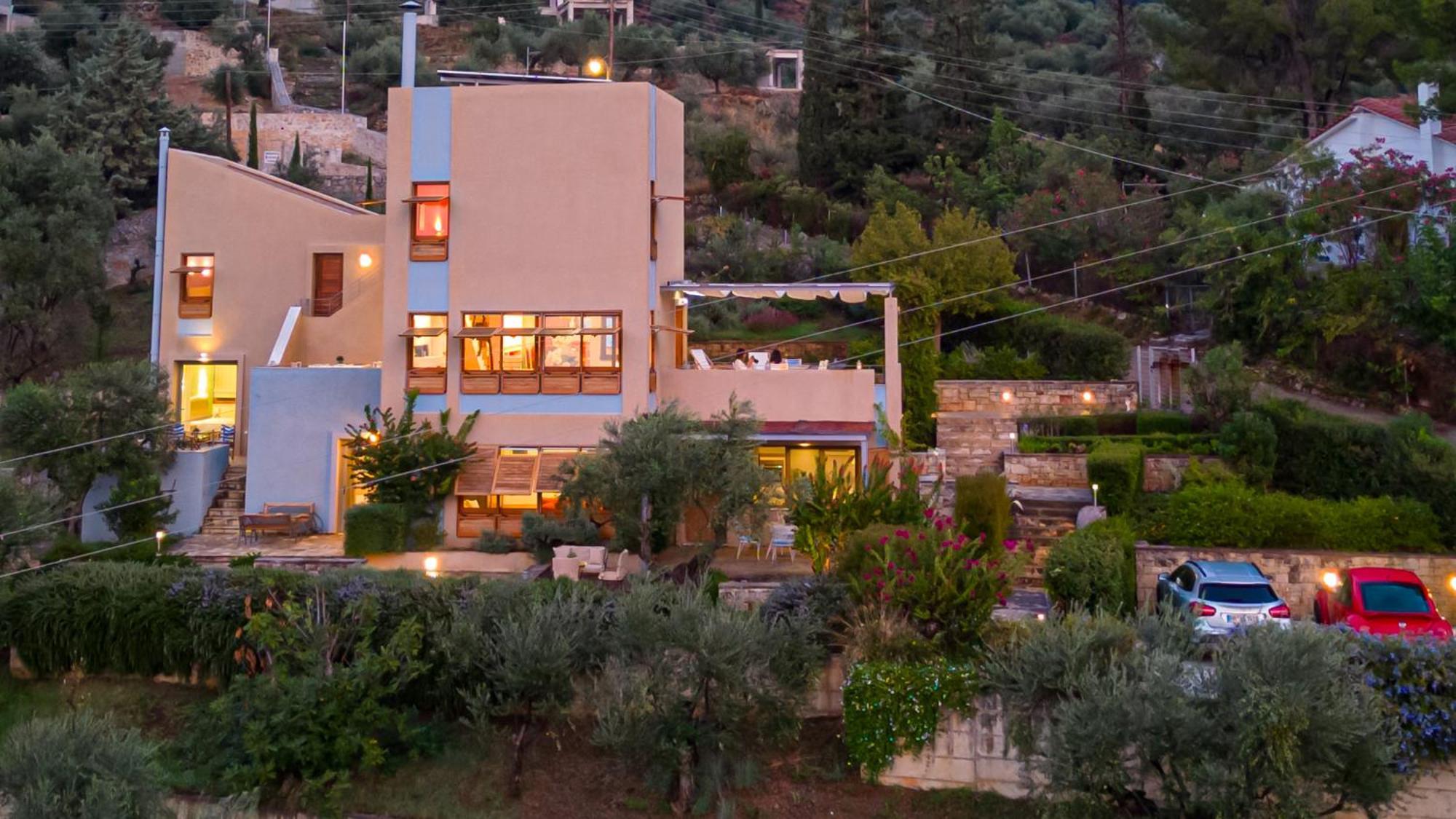 Mani Tower Villa Akrogiali Dış mekan fotoğraf
